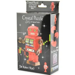 Crystal Puzzle: Tin Robot - Red (39)