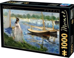 D-Toys: Edouard Manet - The-Banks of the Seine at Argenteuil (1000)