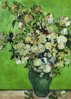 D-Toys: Vincent Van Gogh - Pink Roses in a Vase (1000)