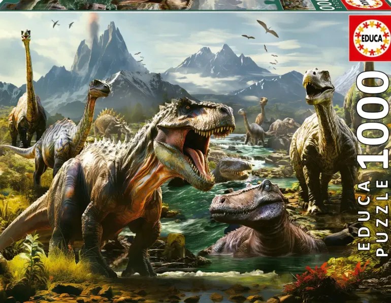 Educa: Fierce Dinosaurs (1000)