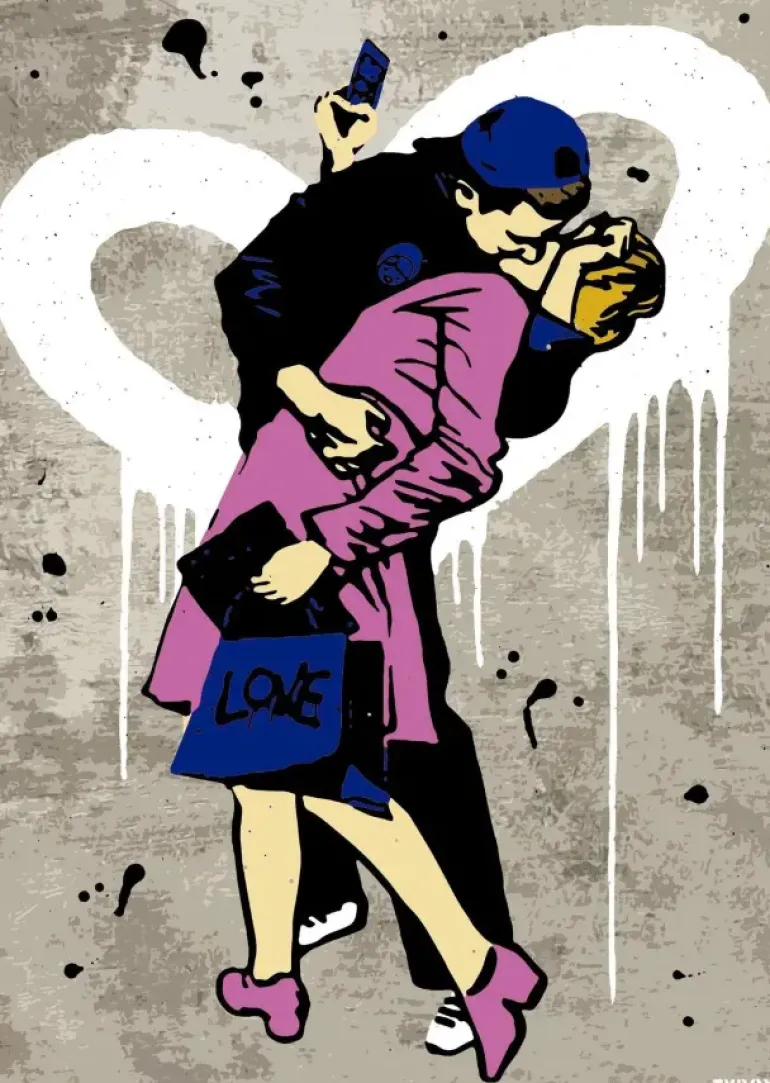 Educa: TVBoy - The Kiss (1000)