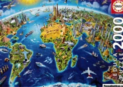 Educa: World Landmarks Globe (2000)