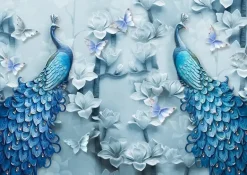 Enjoy: Blue Peacocks (1000)