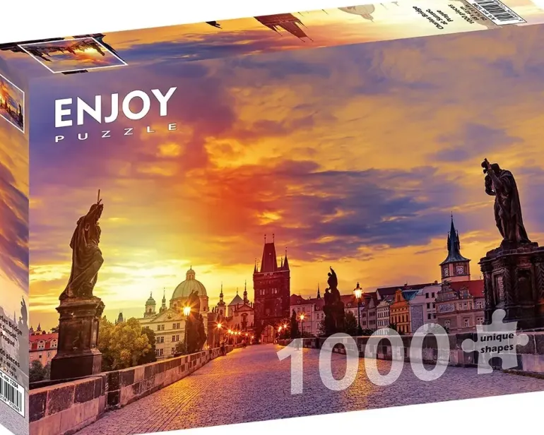 Enjoy: Charles Bridge at Sunset, Prague (1000)