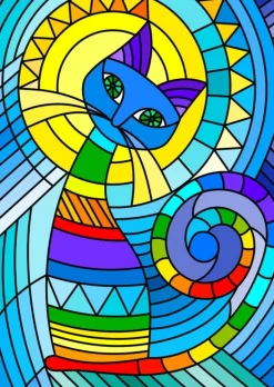 Enjoy: Ornamental Cat (1000)