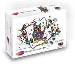 Eureka: Rainbow Wooden Puzzles, Cat (99)