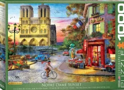 EuroGraphics: Dominic Davison - Notre Dame Sunset (1000)