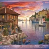EuroGraphics: Dominic Davison - Mediterranean Harbor (1000)