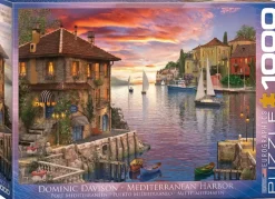 EuroGraphics: Dominic Davison - Mediterranean Harbor (1000)