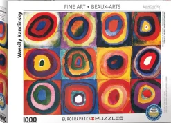 EuroGraphics: Kandinsky - Colour Study of Squares (1000)