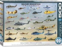 EuroGraphics: Large Pieces - Military Helicopter (500)