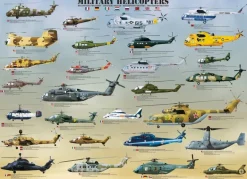 EuroGraphics: Large Pieces - Military Helicopter (500)