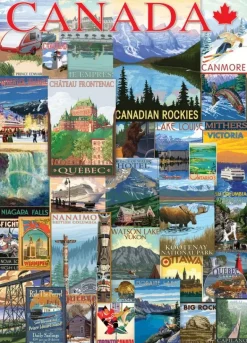 EuroGraphics: Travel Canada - Vintage Posters (1000)