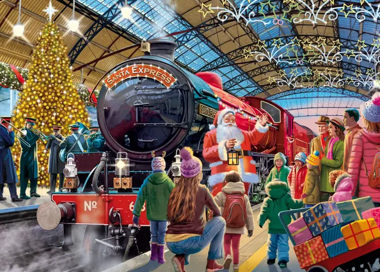 Falcon: Santa at the Station (1000)