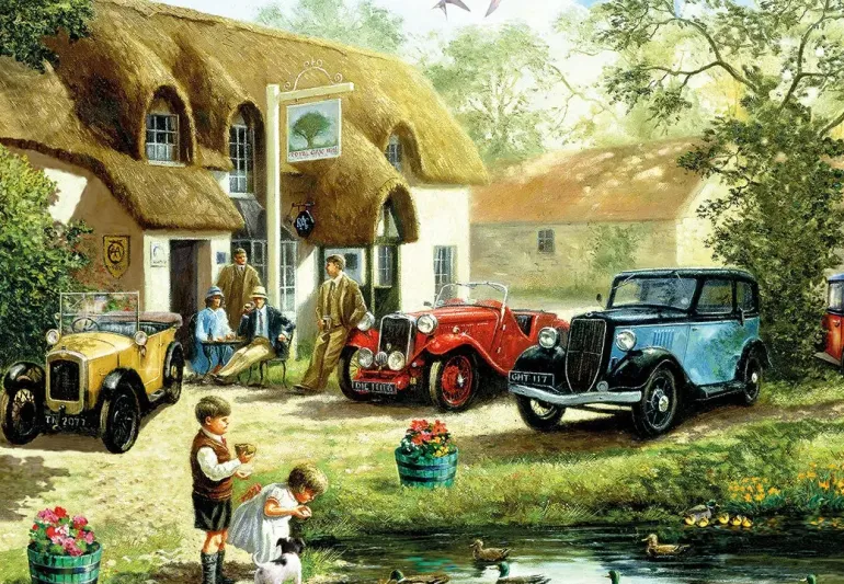 Gibsons: Feeding the Ducks (500)