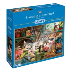 Gibsons: Steve Read - Snoozing in the Shed (1000)