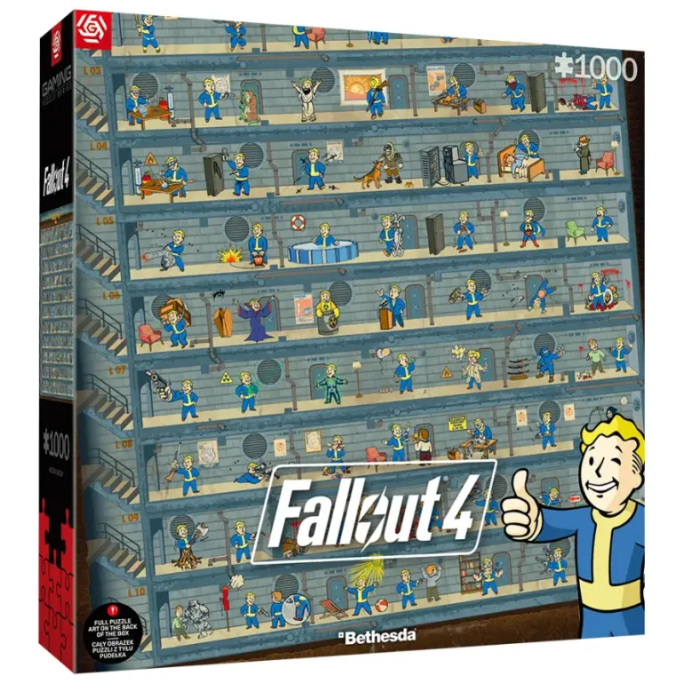 Good Loot: Gaming Puzzle Series - Fallout 4, Perk Poster (1000)