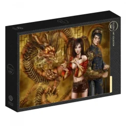 Grafika: Cris Ortega - Chasing the Dragon (1000)