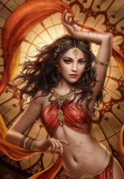 Grafika: Cris Ortega - Fire Opal (1000)