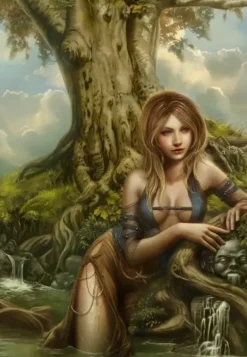 Grafika: Cris Ortega - Fountain of Oblivion (1000)