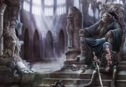 Grafika: Cris Ortega - Hidden in the Dark Temple (1000)