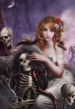 Grafika: Cris Ortega - Memento Mori (1000)