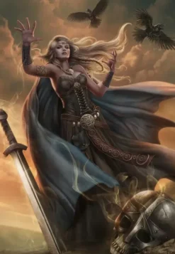 Grafika: Cris Ortega - The Witch Queen (1000)