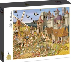 Grafika: Francois Ruyer - Bunny Castle (2000)