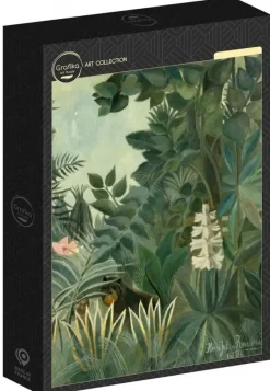 Grafika: Henri Rousseau - Equatorial Jungle, 1909 (1000)