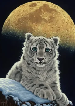 Grafika: Schim Schimmel - Moon Leopard (1000)