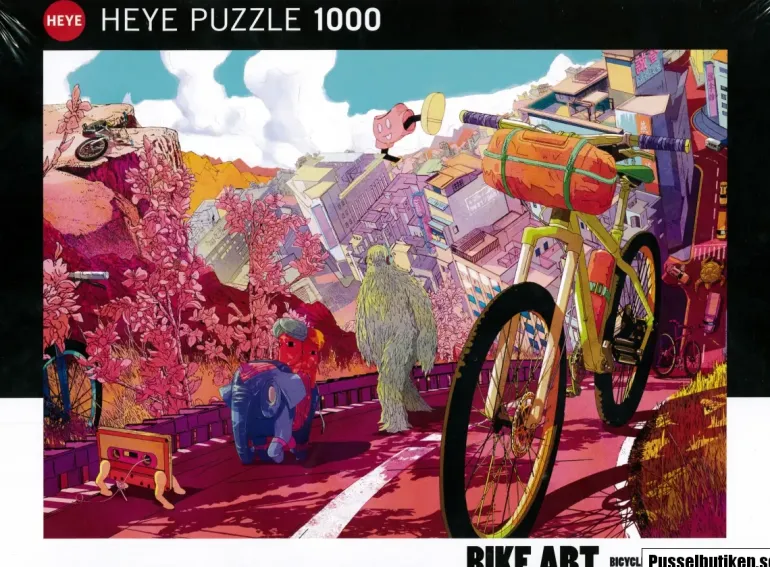 Heye: Bike Art - Tour in Pink (1000)