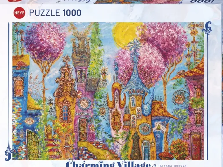 Heye: Charming Village - Pink Trees (1000)