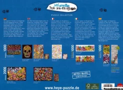 Heye: Jon Burgerman - Doodle Skull (1000)