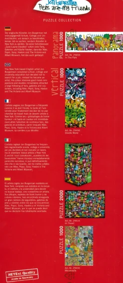 Heye: Panorama - Burgerman, Doodle World (1000)