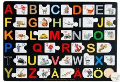 Hjelm Förlag: ABC Pussel (Svart) - Jan Lööf (29)