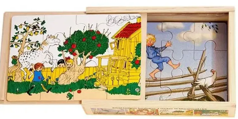 Hjelm Förlag: Astrid Lindgren Karaktärer (4 x 12)