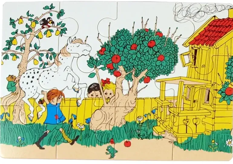 Hjelm Förlag: Astrid Lindgren Karaktärer (4 x 12)