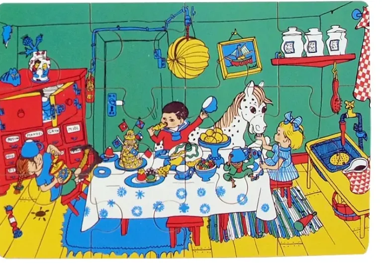 Hjelm Förlag: Astrid Lindgren Karaktärer (4 x 12)