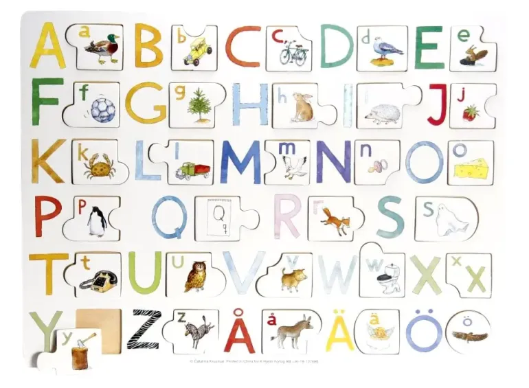 Hjelm Förlag: Ellens ABC Pussel (29)