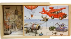 Hjelm Förlag: Jan Lööf - Flygmaskiner (4 x 12)