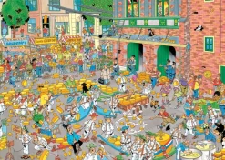 Jan Van Haasteren: 2 x 1000 (The Cheese Market, Sailboat Race)