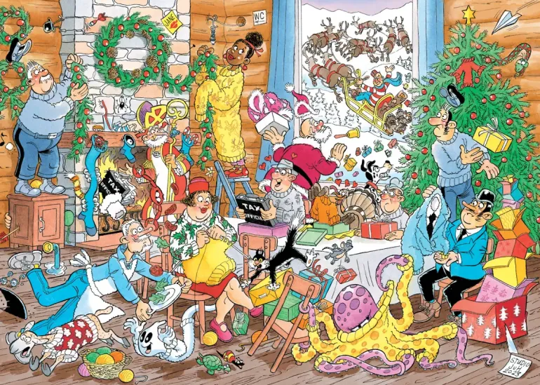 Jan Van Haasteren: A Woolly Christmas (500)