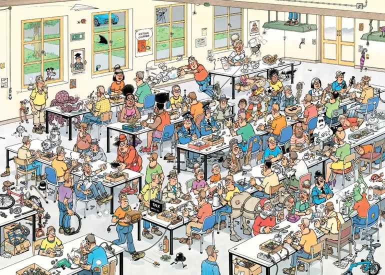 Jan Van Haasteren: Can We Fix It? (1000)