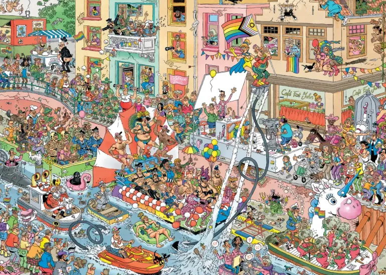 Jan Van Haasteren: Celebrate Pride! (1000)