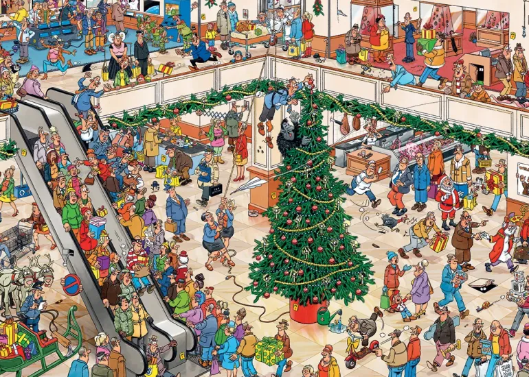 Jan Van Haasteren: Christmas Mall (1000)