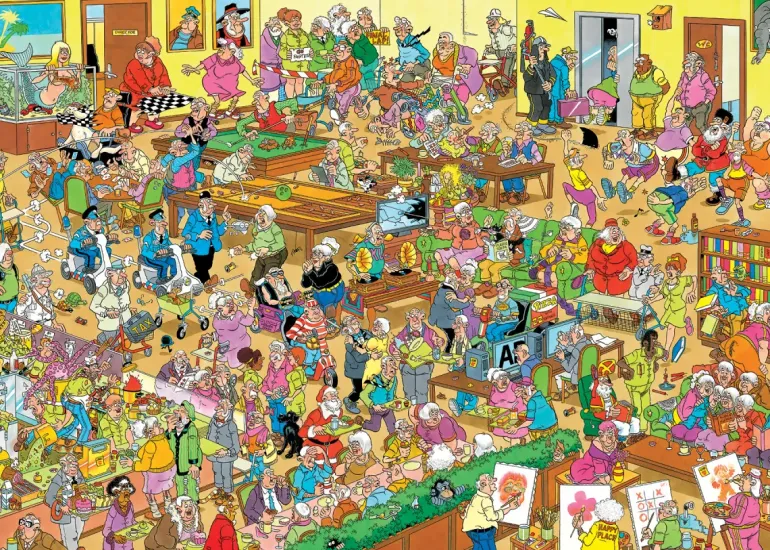 Jan Van Haasteren: The Retirement Home (1000)