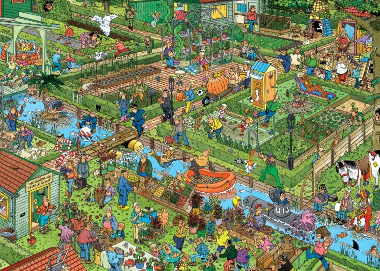 Jan Van Haasteren: The Vegetable Garden (1000)