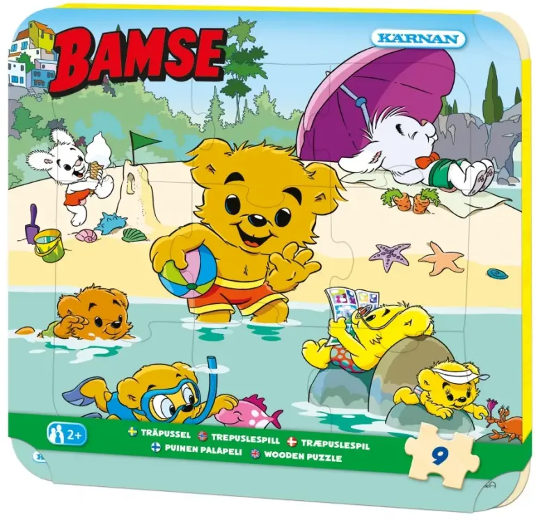 Kärnan: Rampussel - Bamse på stranden (9)