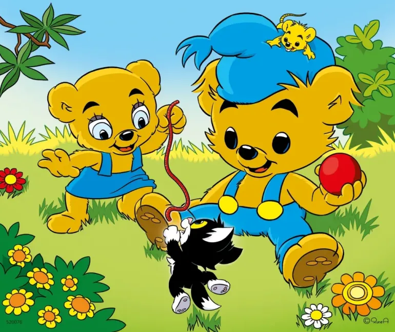 Kärnan: Träpussel - Bamse och Nallemaja (6)