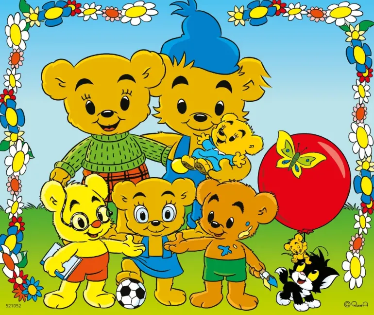 Kärnan: Träpussel - Bamses Familj (15)